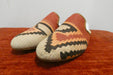 One-of-a-Kind Turkish Kilim Slip-On Shoes Size: 41  "Toprak"- Rugs direct 