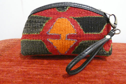 Handmade Turkish Kilim Clutch Bag "Turan"- Rugs Direct 