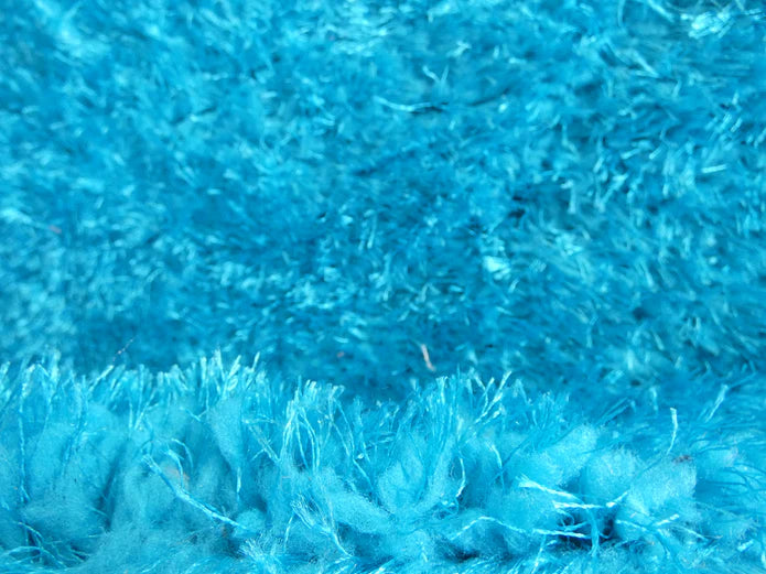 Dream Shaggy Turquoise Colour Turkish Rug Size: 120 x 170cm- Rugs Direct 