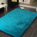 Dream Shaggy Turquoise Colour Turkish Rug Size: 120 x 170cm-Rugs Direct 