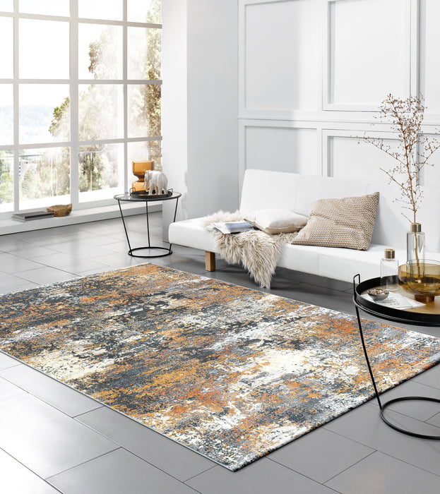 Luxuriously Modern Abstract Design Canyon Rug-Rugs Direct