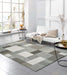Brighton Indoor/Outdoor Neutral Block Design Flatweave Rug (98064-3073)-Rugs Direct