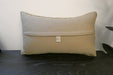 Handmade Turkish Kilim Cushion 30 x 50cm | Vintage Wool Lumbar Cushion with Insert | Organic Cotton Back-  Rugs Direct 