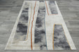 Abstract Balance Flowing Line Contemporary Aroha Rug - Rugs Direct