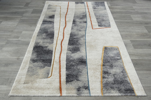 Abstract Balance Flowing Line Contemporary Aroha Rug - Rugs Direct