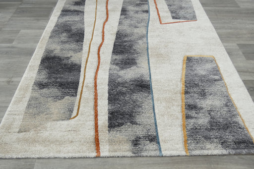 Abstract Balance Flowing Line Contemporary Aroha Rug - Rugs Direct