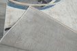 Retro Distressed Abstract Stone Shapes Aroha Rug- Rugs Direct 