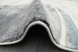 Retro Distressed Abstract Stone Shapes Aroha Rug- Rugs Direct 