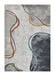 Retro Distressed Abstract Stone Shapes Aroha Rug - Rugs Direct