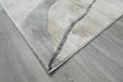 Contemporary Abstract Curved Waves Aroha Rug- RUGS DIRECT 