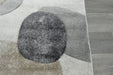 Contemporary Abstract Organic Pebble Aroha Rug- Rugs Direct 