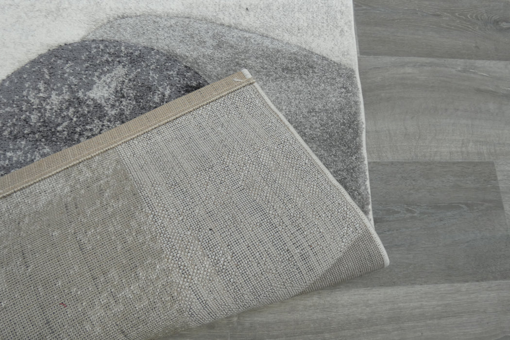 Contemporary Abstract Organic Pebble Aroha Rug- Rugs Direct 
