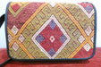 One-of-a-Kind Turkish Kilim Leather Crossbody Bag "Yakut"- Rugs Direct