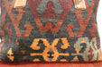 One-of-a-Kind Anatolian Kilim Leather Travel Bag "Zozan"- Rugs Direct 