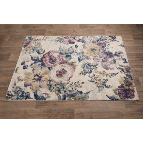 Mastercraft Floral Argentum Rug-Modern Rug-Rugs Direct