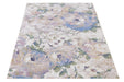 Mastercraft Floral Argentum Rug Modern Rug-Rugs Direct