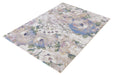 Mastercraft Floral Argentum Rug Modern Rug-Rugs Direct