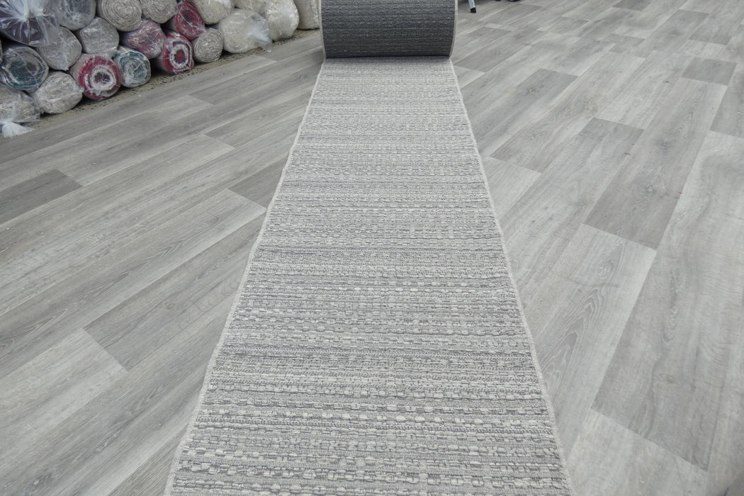High Line Flatweave Pure Wool Hallway Runner 70cm Wide x Cut To Order?! (99781-3020)- Rugs Direct 