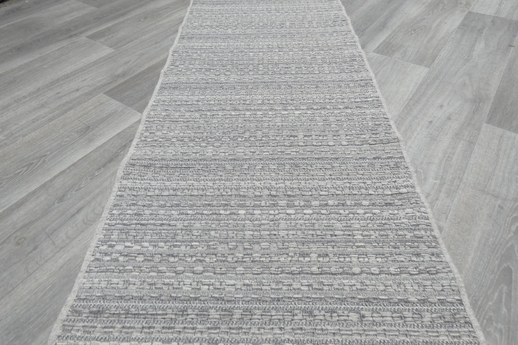 High Line Flatweave Pure Wool Hallway Runner 70cm Wide x Cut To Order?! (99781-3020)- Rugs Direct 
