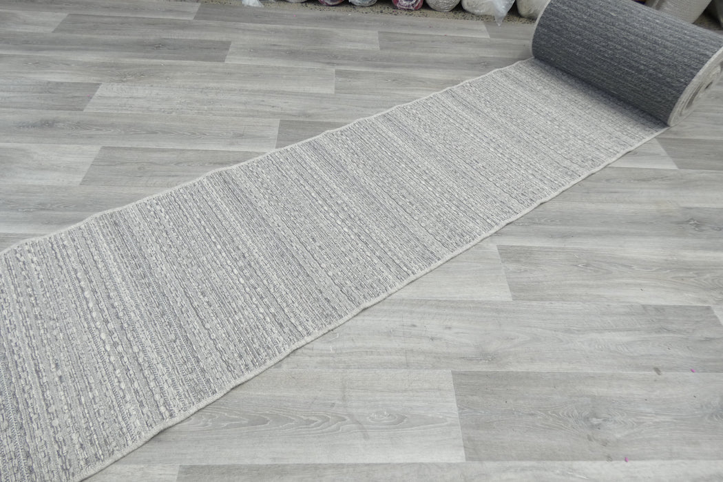 High Line Flatweave Pure Wool Hallway Runner 70cm Wide x Cut To Order?! (99781-3020)- Rugs Direct 