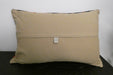 Handmade Anatolian Kilim Cushion Cover with Insert 40 x 60cm | Vintage Turkish Wool Lumbar Pillow | Organic Cotton Back