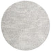 Mehari Speckled Beige Round Shaggy Rug - Rugs Direct