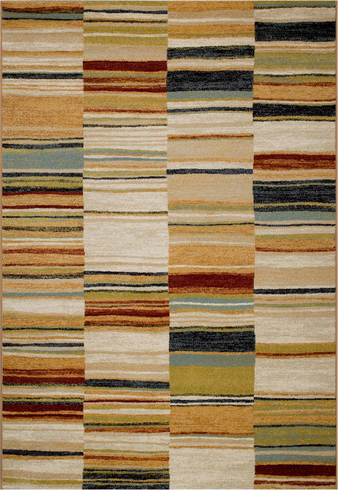 Multi Colour Modern Design Infinity Rug Size: 133 x 195cm - Rugs Direct