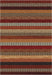 Tribal Stripe Design Infinity Rug - Rugs Direct