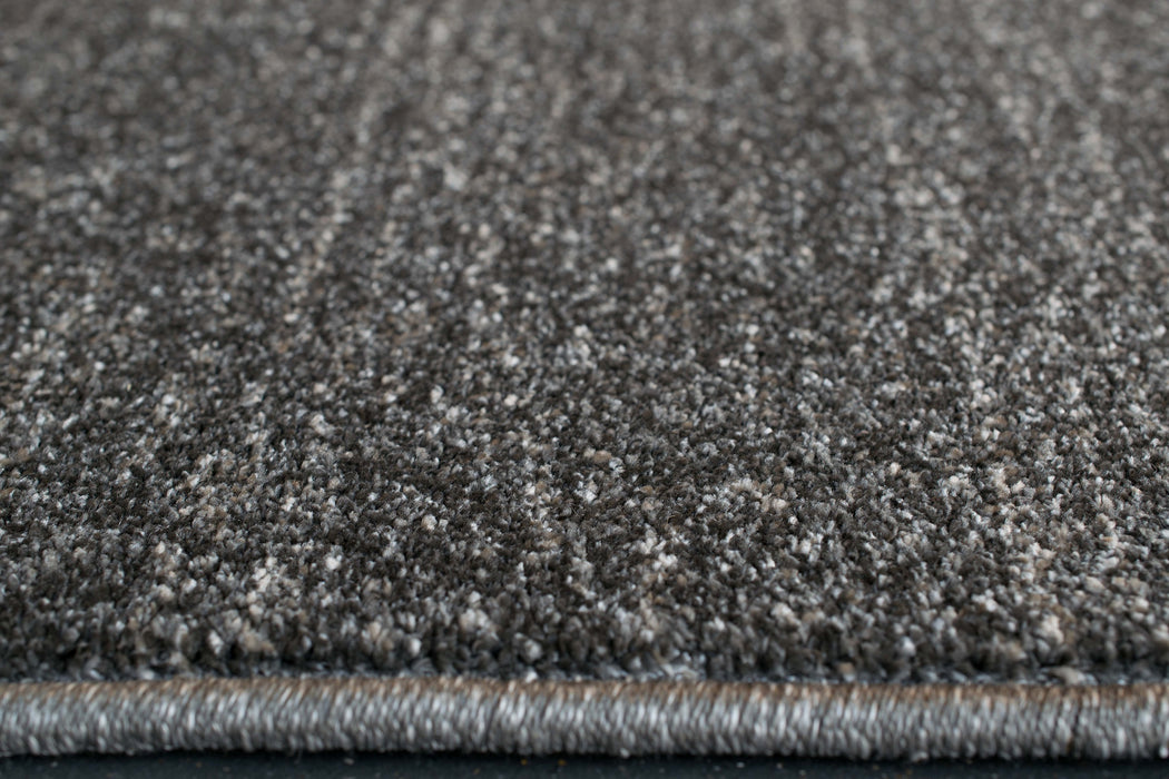 Plain Charcoal Colour Madison Rug - Rugs Direct