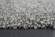 Twilight Pearl Silver Ivory Mix Shaggy Round Rug - Rugs Direct