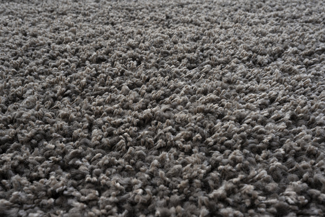 Twilight Brown Colour Shaggy Rug - Rugs Direct