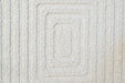 Modern Luxurious textured Ivory Trentino Rug - Rugs Direct