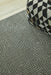 Modern Luxurious textured Charcoal and Grey Trentino Rug Size: 240 x 340cm - Rugs Direct