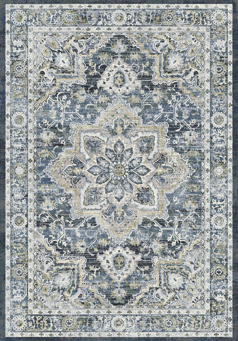 Mastercraft Faded Look Argentum Rug-Traditional Design-Rugs Direct