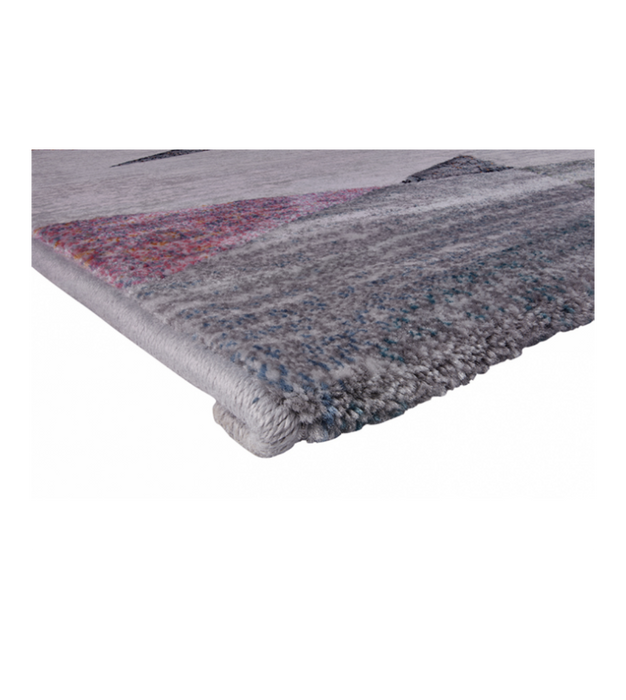 Multi Coloured Abstract Design Argentum Rug - Rugs Direct