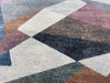 Multi Coloured Abstract Design Argentum Rug - Rugs Direct
