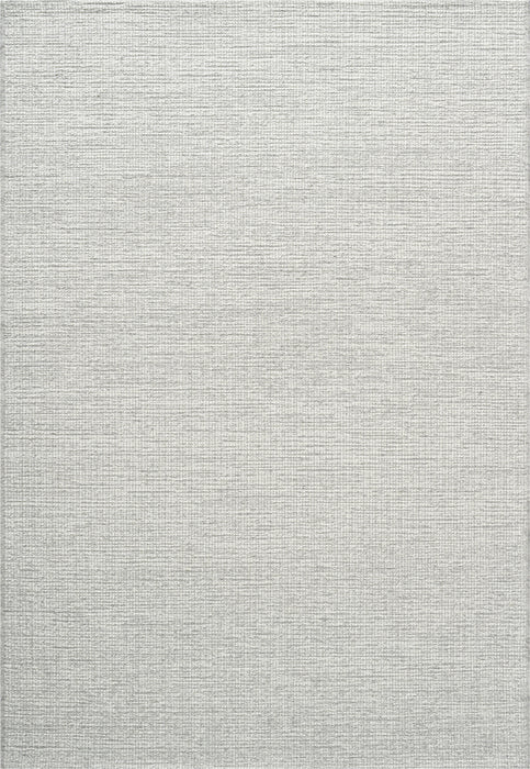 High Line Flat-weave  Pure Wool Light Grey Colour Rug Size: 200 x 290cm - Rugs Direct