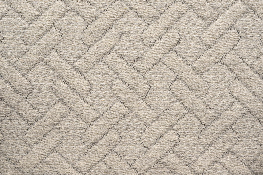 High Line Flatweave Pure Wool Beige color Rug - Rugs Direct