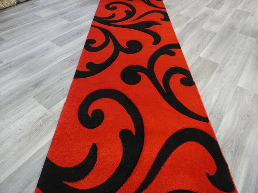 Modern Filigree Design Turkish Hallway Runner 80cm Wide x Cut To Order - Rugs Direct