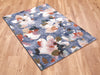 Multicoloured Floral Modern Style Argentum Rug Size: 120 x 170cm-Modern Rug-Rugs Direct