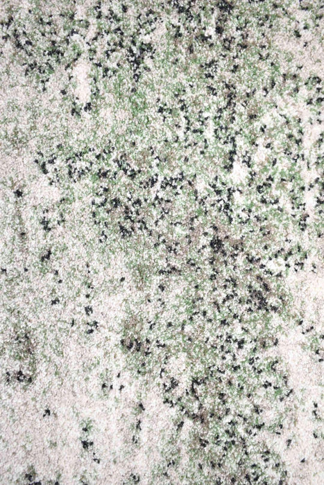 Faded Look Green Textured Infinity Rug - Rugs Direct