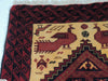 Vintage Persian Handmade Baluchi Rug Size: 90 x 177cm-Physical-Rugs Direct