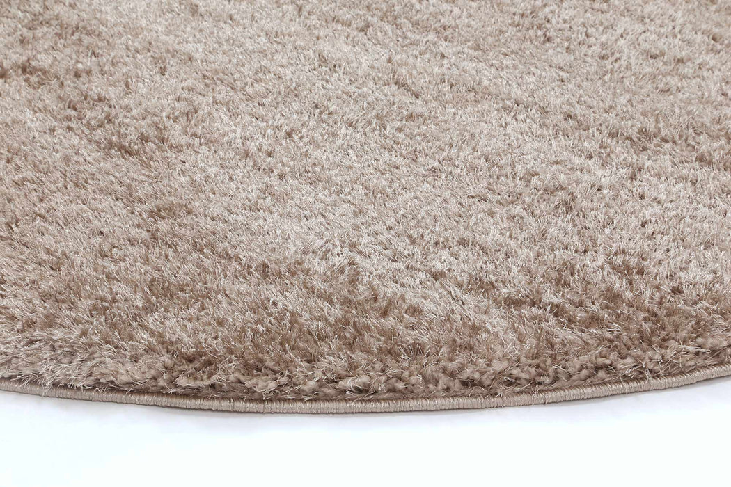 Mink Color Rug Dream Shaggy Mink Colour Turkish Round Rug — Rugs Direct
