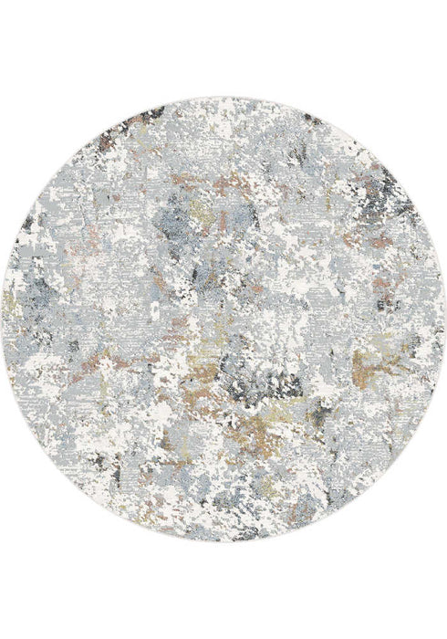 Luxuriously Abstract Design Canyon Round Rug