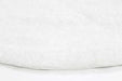 Dream Shaggy White Colour Turkish Round Rug - Rugs Direct
