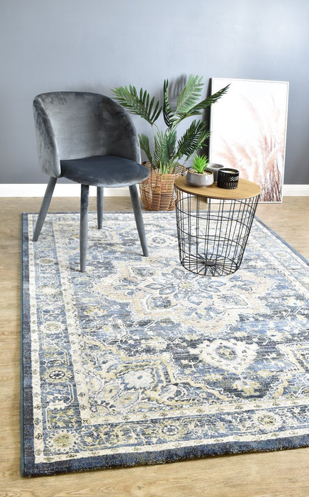 Mastercraft Faded Look Argentum Rug-Traditional Design-Rugs Direct
