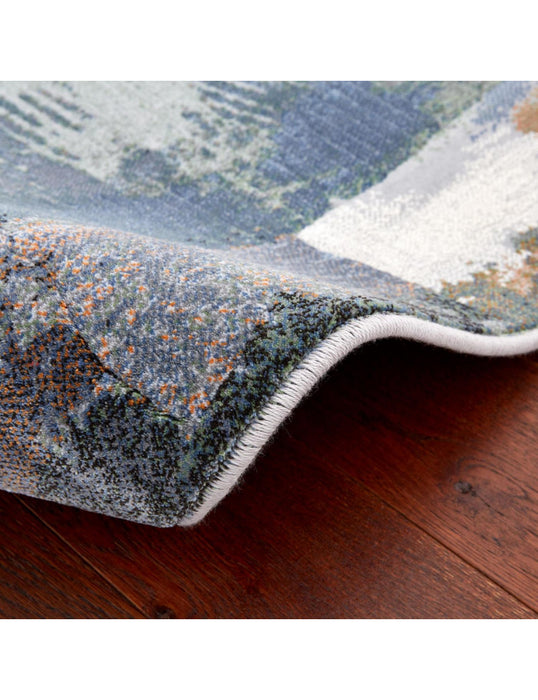 Funky Brush Stroke Design Argentum Rug — Rugs Direct