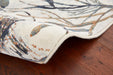 Mastercraft Floral Argentum Rug - Rugs Direct