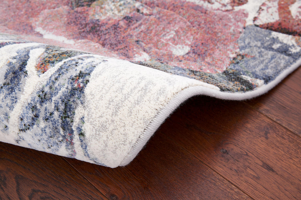 Botanical Paradise Design Argentum Rug - Rugs Direct