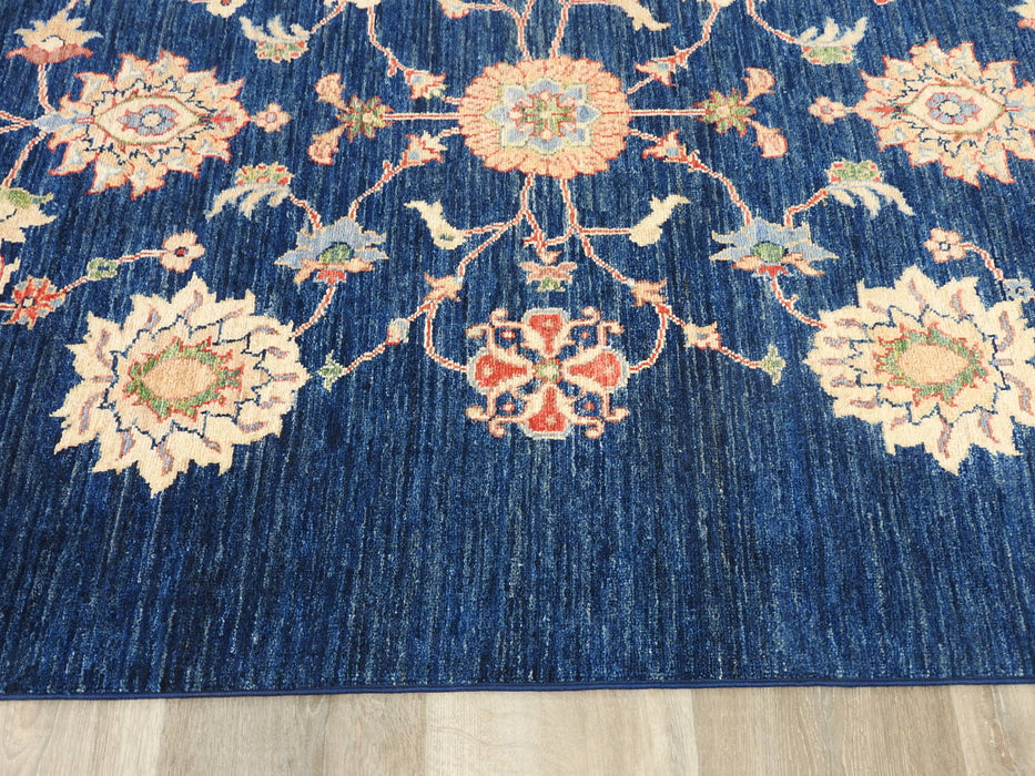 Afghan Hand Knotted Choubi Rug Size: 204 x 295cm-Afghan Rug-Rugs Direct